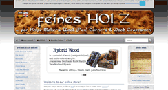 Desktop Screenshot of feinesholz.de